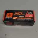 Spektrum 7.4V 650mAh 2S Smart G2 Hardcase 30C LiPo: IC2, SPMX652SH2