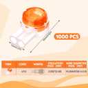 Zhengmy 1000 Pcs UY2 K2 Gel-Filled Waterproof IDC Network Cable Connectors Wire Connectors Splice Terminals for Telephone Network Cable Moisture Butt Connector for Electrical, Automotive, Data Lines