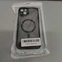 Magnetic Compatible with iPhone 15 Plus Case, [Built-in Kickstand][Full Camera Protection][Compatible with MagSafe][Anti-Fingerprint] Shockproof Phone Case for iPhone 15 Plus 6.7" Black