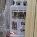 IOILORI Queen Size Bed Frame with Upholstered Velvet Headboard, Platform Bedframe Mattress Foundation No Box Spring Needed, Button Tufting Design, Strong Wooden Slat, Black