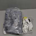 Homemate Heated Blanket Electric Throw - 50"x60" Heating Blanket Throw 1/2/4/6/8 Hours Auto-Off 10 Heat Level Over-Heat Protection Flannel Sherpa ETL Certification (01 - Light Grey)