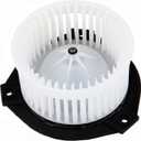 HVAC Plastic Heater Blower Motor w/Fan Cage ECCPP fit for 2002-2009 for Chevrolet Trailblazer 2002-2009 for GMC Envoy 2005-2009 for Saab 9-7x
