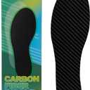 FAKILO Carbon Fiber Insole 1 Insert, Carbon Fiber Insert for Women Men,Rigid Carbon Insole for Hallux Rigidus, Turf Toe Relief Foot Pain, Size: 215mm-Women 4