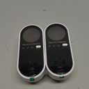 5-in-1 Carbon Monoxide Detector & Natural Gas Leak Alarm,AC-Plug-in CO Alarm & Explosive Gas Detector Battery Backup with Temperature(°F) & Humidity,Three Levels Volume & Brightness for Home,RV,Hotel Pack Of 2