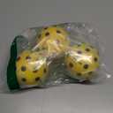 Enhance Pickleball Ninja Ball - The Original Silent Pickleball - Foam Pickleball for Quiet Practice at Home - Comes with 3 Balls - Indoor or Outdoor Balls for Quiet Practice