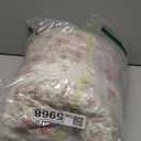 Cozyholy Original 100% Cotton Quilt Twin Size Pink Floral Patchwork Quilted Throw Blanket, Reversible Bedspread Coverlet Vintage Shabby Chic Bedding Quilt for Bed Couch Sofa (Flower)