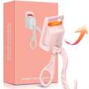 Heated Eyelash Curler (Pink)