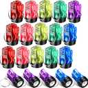 20 Pcs Mini Flashlight Keychains Bulk Plastic Portable Handheld LED Key Chains for Birthday Party Favors(Assorted Colors)