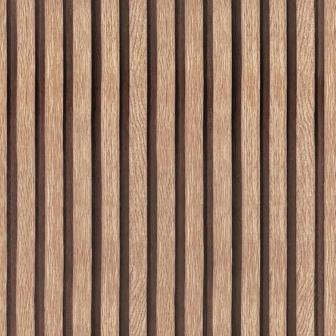 Yun-aeon Natural Wood Peel and Stick Wallpaper Wood Slats - 17.3"x 120" Tan Self-Adhesive Waterproof Vinyl Removable Wall Paper for Wall Decor Bedroom