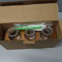 THYGIFTREE Plant Propagation Station with Wooden Stand, Propagation Vases Glass Planters for Indoor Plants Hydroponic Propagating Jars Home Office Decor, Brown