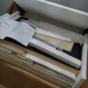 Guinea Pig Cages Hamster Cage with Detachable Legs, 2-Storey Wooden Indoor Guinea Pig House Rabbit Cages for Small Animals with Pull Out Tray, Metal Strip Ramp, Ramp, Hideout