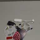 Micomlan 50ft/15M Led Strip Lights, Music Sync Color Changing RGB LED Strip Lights Built-in Mic, Bluetooth app Controlled Rope Lighting for Home Decoration Living Room Kitchen