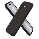 ORNARTO Compatible with iPhone 17 Case 6.3, Slim Liquid Silicone 3 Layers Full Covered Soft Gel Rubber Phone Case Protective Cover 6.3 Inch, Espresso