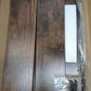 KLM Liquor Bottle Display Shelf, Coffee Syrup Rack Organizer, 3 Step Countertop Liquor Wine Rack, mini bar,liquor cabinet, Home Retro Bar Shelf Stand for Liquor Whiskey, Spirits