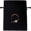 6 x Drawstring Bag - Nylon Cinch and Ditty Stuff Pouch with Toggle