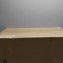 Puleo International 4.5ft Pre-Lit Potted Flocked Arctic Fir Christmas Tree with 70 Clear Lights, 419 Realistic Dense Snow Flocked Branch Tips, Easy Setup Artificial Trees with Sturdy Stand