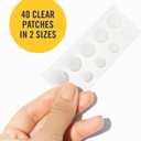 PanOxyl PM Overnight Spot Patches, Advanced Hydrocolloid Healing Technology, Fragrance Free, 40 Count Pack of 1