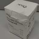 Nessus Reusable Pod Kit for Nespresso Pods Vertuo, Reuse Old Coffee Pods for Nespresso Vertuo: 100 Pcs Aluminum Foil Seal Lid, Holder, Brush, Refillable Vertuo Plus Next Capsule Machine(No Pods Come) (Black)