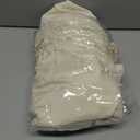 Putros 7.2FT Round Backdrop Cover with Buckles Beige Polyester Fitted Circle Balloon Arch Cover for Wedding Birthday Party Decoration