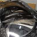 20" HD Acrylic Convex Mirror - 160 Adjustable Wide Angle View, Leather Frame & ABS Back, Blind Spot Mirror for Indoor/Outdoor Use in Garage, Warehouse, Driveway, Store & Office Security