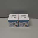 2 x Interactive Cat Toys for Indoor Cats,Rechargeable Automatic Concealed Cat Feather Teaser,Motion Activated Enrichment Toys for Indoor Bored Adult Cats(Color) (White)