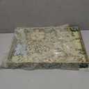 Spsyrine Serving Tray with Handles, Plastic Decorative Tray for Coffee Table, Living Room, Home Decor, 3040C