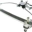 YHTAUTO Front Passenger Side Power Window Regulator with 2-Pin Motor Assembly for Nissan Frontier 2005-2015, Pathfinder 2005-2010, Xterra 2005-2015 & Suzuki Equator 2009-2010