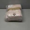 HOMELOVER 4 Piece Towel Set - 100% Organic Cotton 2 Bath Towels & 2 Hand Towels - 500 GSM, Hotel Quality, Soft, Highly Absorbent & Quick Drying Wash Towels for Kitchen & Bathroom (Seashell Pink)