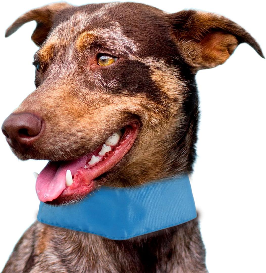 Pet Life  Summer-Cooling' Insert Able and Adjustable Cooling Ice Pack Dog Neck Wrap