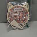 135-Piece Colored Cat Shaped Wooden Jigsaw Puzzle, Cats Shaped Wooden Puzzle, Unique Animal Shape Wood Puzzle, Creative Gifts for Cats Lovers, Home Decor,Valentine's Day Gift (#A)