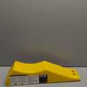 Camco Trailer-Aid - Tandem Trailer Ramp Provides 4 1/2" of Tire Lift  Great for RVs, Campers & More - Must Have Travel Trailer Accessories  Easy to Use, Yellow(21000)