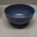 HEYCOME 12 Pcs Unbreakable Cereal Bowls Set, 26 Oz Wheat Straw Bowls Set, Microwave & Dishwasher Safe Bowls for Kitchen, Reusable Plastic Bowls for Soup, Salad and Snack, BPA Free, Dark Blue