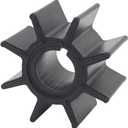 QuickMarine 8M0135803 Water Pump Impeller Service Kit for Mercury Marine & Tohatsu Nissan 9.9 15 18 20 HP Outboard Motor Replacement 47-803748 334-65021-0 Sierra 18-8921 with Gasket and Key
