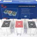 Yuanhe 9 Deck Rotating-Revolving Playing Card Tray, Card Holder