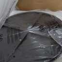 East Oak 3-Piece Patio Furniture Set | Armchairs & Coffee Table | Outdoor Furniture with Cushions | Deep Seating Modern Conversation Set | Garden, Porch, Balcony & Backyard | Chestnut & Apricot