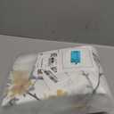 VOGOL 84 Inch Long Sheer Curtains, Semi Sheer Botanical Curtain Draperies for Living Room Bedroom, Grey Birds & Flowers Printed Window Treatment with Rod Pocket, 1 Panel