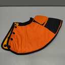 Queenmore Dog Cones for Small Dogs, Soft Cone for Dogs, Dog Cone Collar to Prevent Licking Wounds, Adjustable Comfy Cones for Pets, Adjustable Elizabethan Collar for Cat, Orange, Size: Small