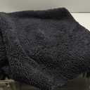 SUBRTEX Bathroom Rugs, 24" x 60" Chenille Bath Rug Soft Short Plush Bath Mat Soft Shower Mat Water Absorbent Shower Mat Quick Dry Machine Washable, Black