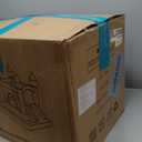 White Bounce House with Blower, 9x9x7FT Inflatable Castle with Slide & Ball Pit, Wedding Party Decoration & Kids Indoor Outdoor Jumping House