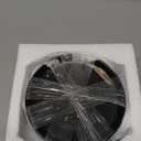 BonNoces 6 Inches Small Appetizer Plates Matte Porcelain, Elegant Mini Size Round Serving Plates for Dessert, Salad, Snacks, Set of 6 (Black)