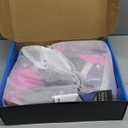 2PM SPORTS Roller Skates for Girls Boys Kids Age with Light Up Wheels, Adjustable Youth Rollerskates Size (Purple Pink). Size L, 37-39