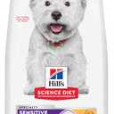 Hill's Science Diet Adult Sensitive Stomach & Skin Small Bites Dry Dog Food, Chicken, 4 lb. Bag, BB Date Not Found