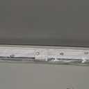 No Drill Cordless Vinyl Mini Blinds,White,44.5" W x 72" H
1",No Tools,Horizontal Window Blinds,Light Filtering,Indoor Windows 