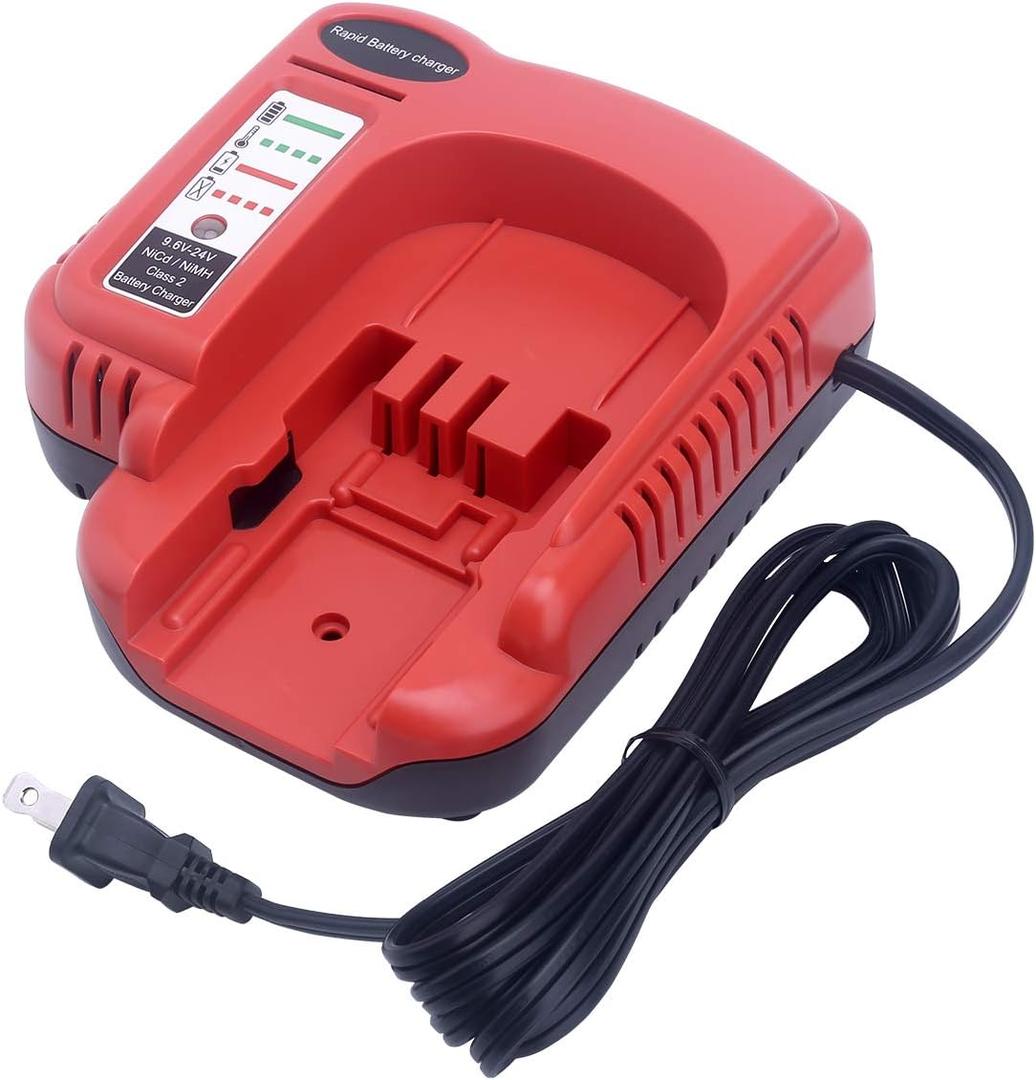 BDCCN24 BDFC240 Multi-Volt Battery Charger for Black+Decker FSMVC 18V 14.4V 12V 9.6V 24V NiCD&NiMH Battery Black & Decker Firestorm HPB18 A1718 FS18FL HPB14 HPB12 HPB24
