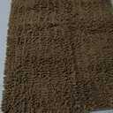 Arotive Luxury Chenille Bathroom Rug Mat, Extra Soft Thick Absorbent Shaggy Bath Rugs, Non-Slip Machine Wash Dry, Plush Bath Mats for Bathroom, Shower and Tub, 30x20, Camel