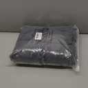 Genina Waterproof Seat Covers for Chairs,Set of 6 Dining Room Chair Seat Covers for Kitchen,Stretch Jacquard Removable Washable Dining Chair Slipcovers Protectors,No Rear Covers, Dark Grey