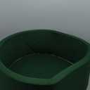 Baby Ball Pit 35.4" Soft Round Memory Foam Ball Pits NOT Included Balls Indoor Outdoor Playpen for Babies Toddlers Kids Great Gift for Girls Boys, Dark Green