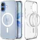 Spigen for iPhone 17 Case, Ultra Hybrid MagFit [TPU Covered Camera Control] [Anti-Yellowing] [Compatible with Magsafe] - Frost White