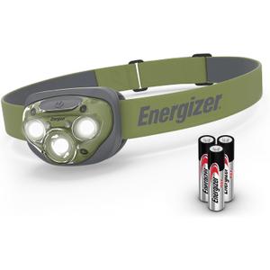 Energizer PRO LED Headlamp, IPX4 Water Resistant Headlamps, High-Performance Head Light for Outdoors, Camping, Running, Storm, Survival LED Light for Emergencies (Batteries Included)