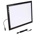 HSK B4/A3s Artist tracing Light Box Copy Table,USB Power Dimmerable 6000 Lux Lock Button Artcraft Light Pad for Tatto Drawing, Sketching, Animation,Diamond Painting
